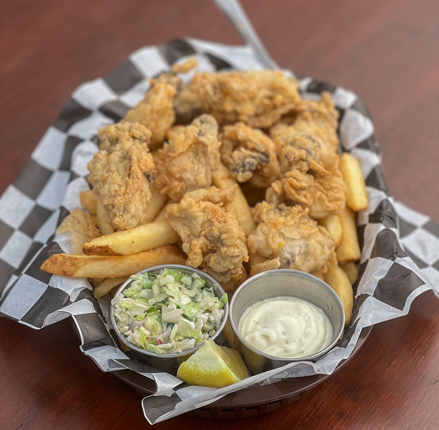 Oyster Basket San Dune Pub Manzanita Oregon