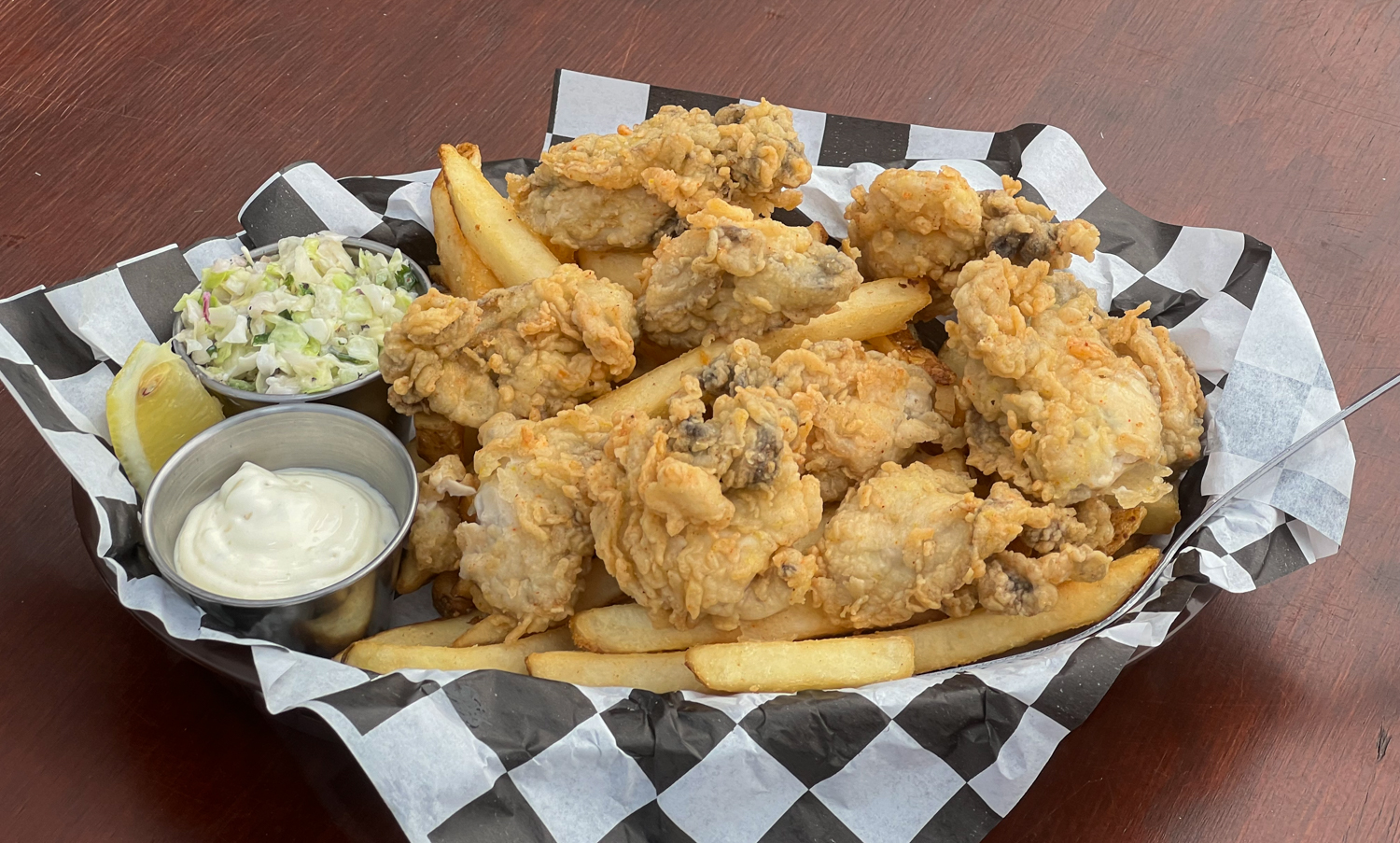 Oyster Basket San Dune Pub Manzanita Oregon